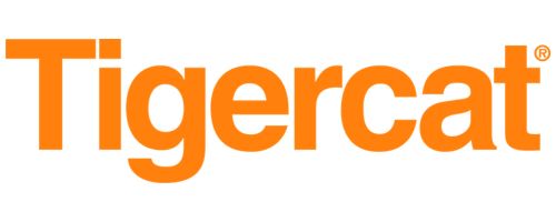 Tigercat logo orange