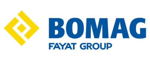 Bomag heavy equipment brands logo
