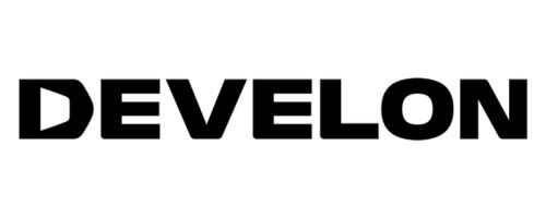 Develon logo Heavy equipment brands